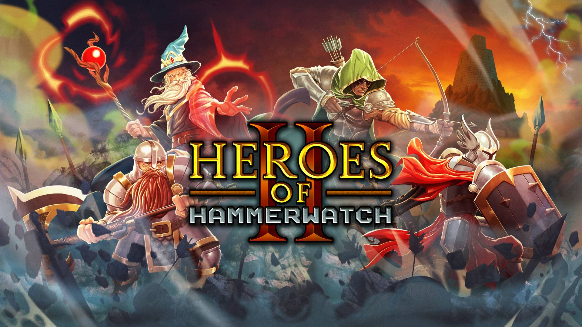 HEROES OF HAMMERWATCH II CELESTIAL RUINS