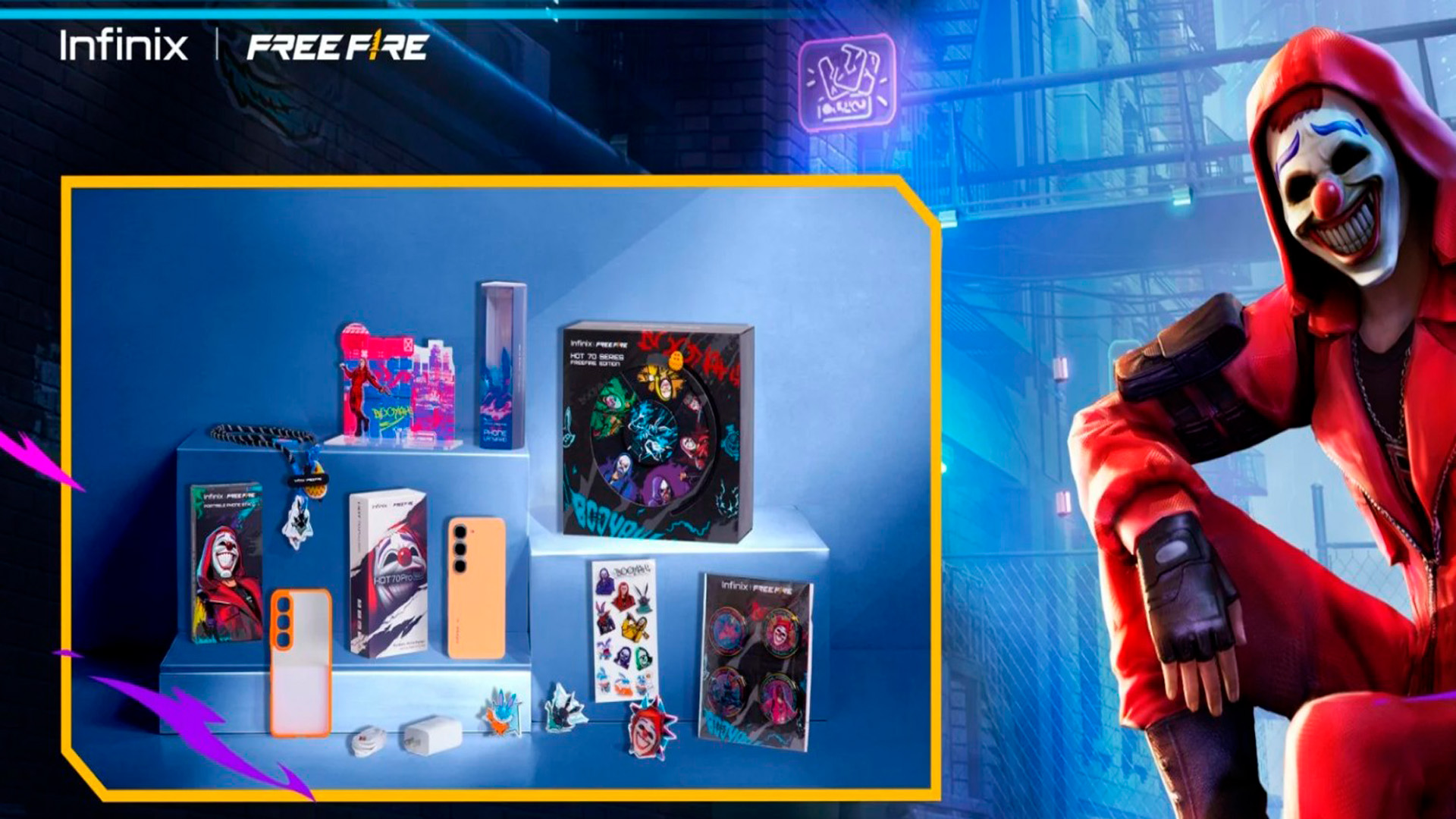 Infinix x Free Fire