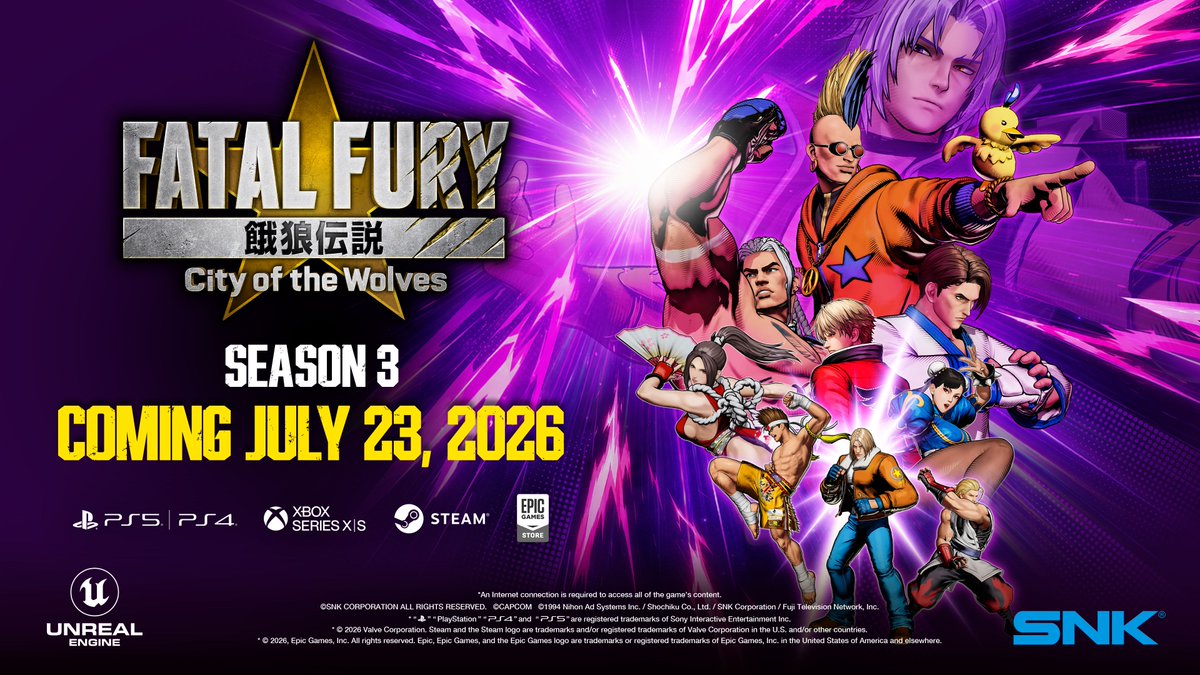 Fatal Fury: COTW Temporada 3