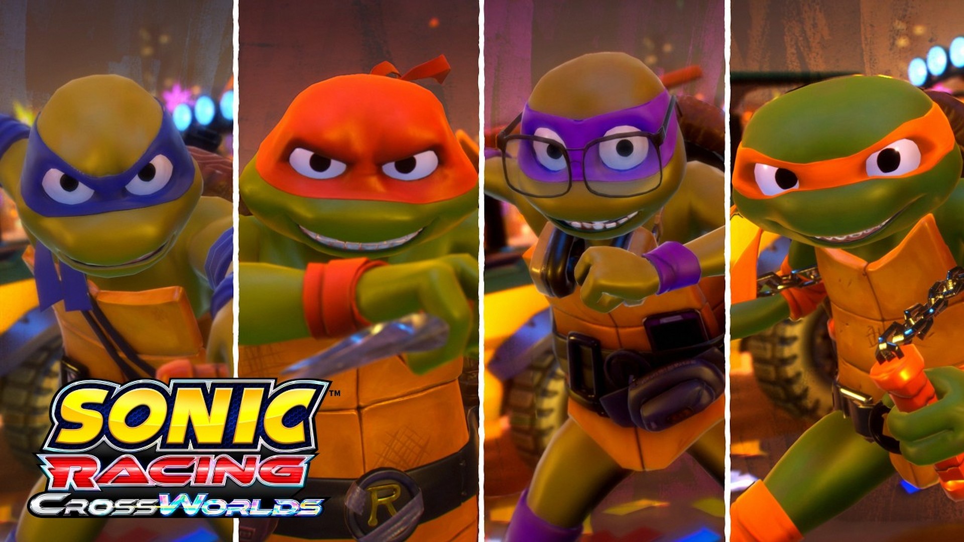 Sonic Racing: Crossworlds Tortugas Ninja