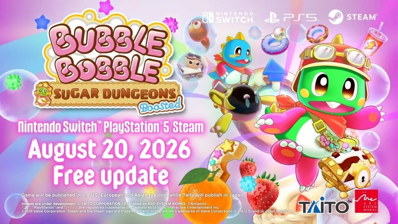 BUBBLE BOBBLE Sugar Dungeons