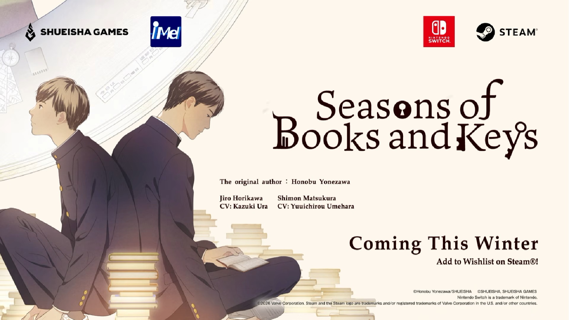 Seasons of Books and Keys