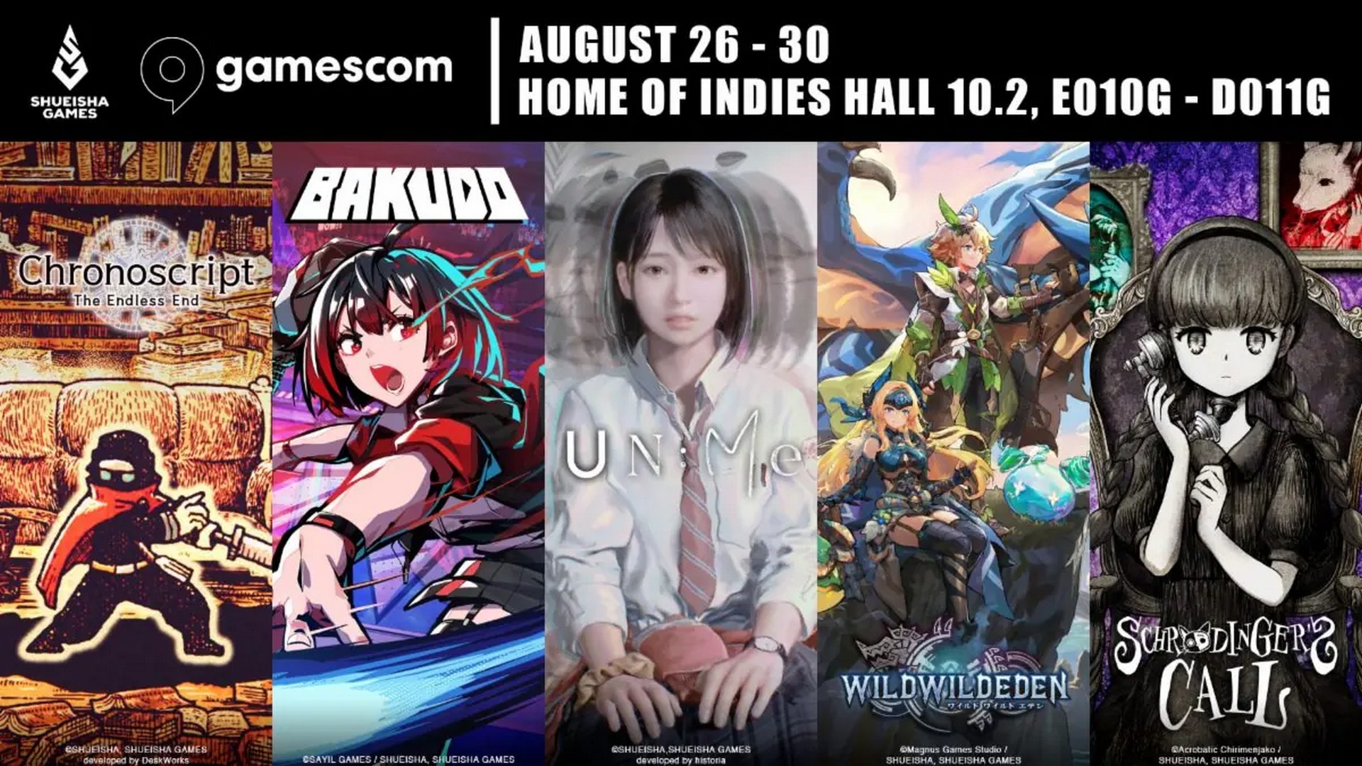 Gamescom 2026 Shueisha Games
