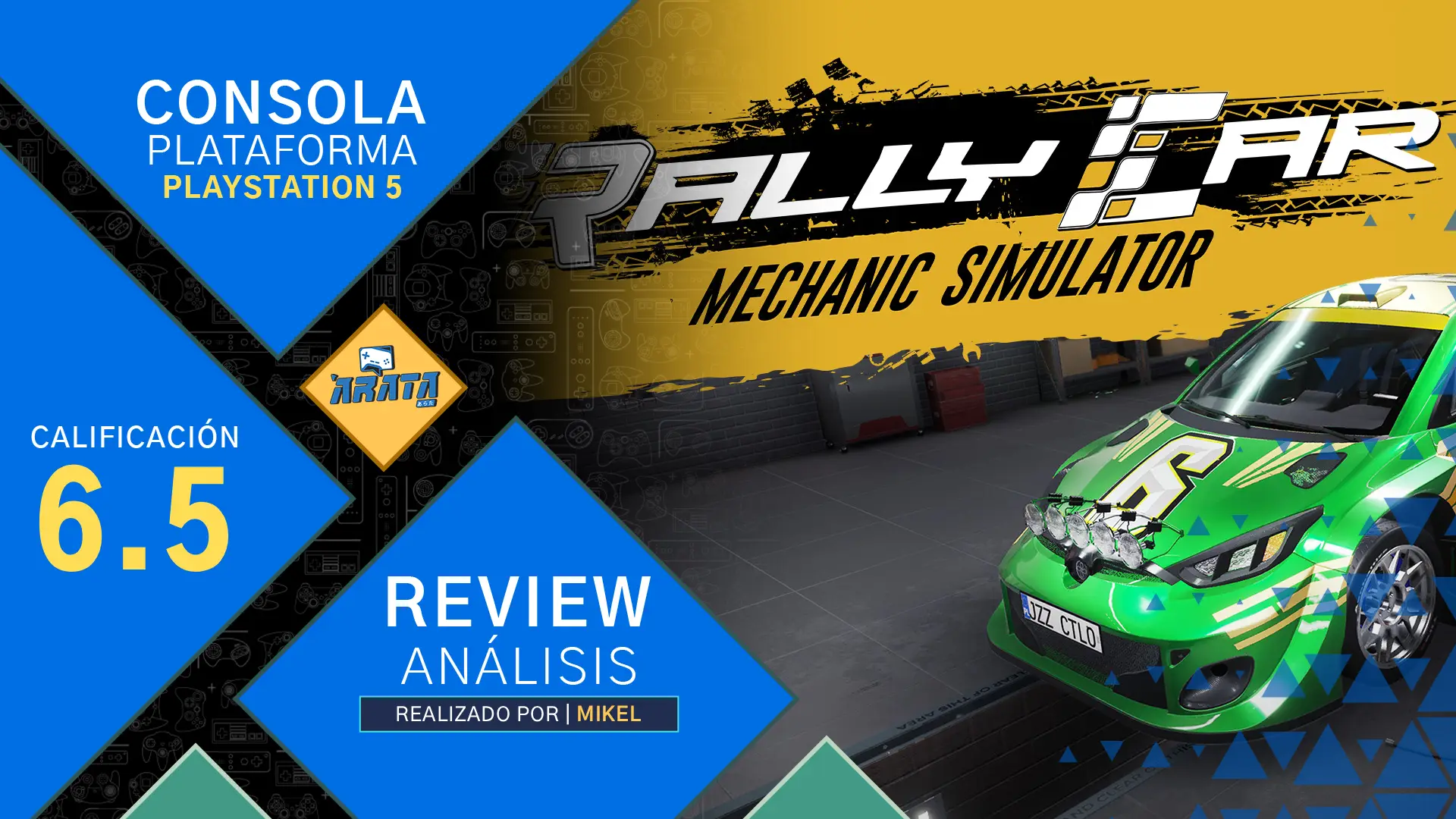 Rally Car Mechanic Simulator