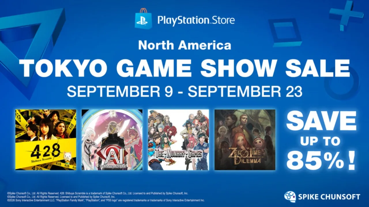 Spike Chunsoft Tokyo Game Show Sale