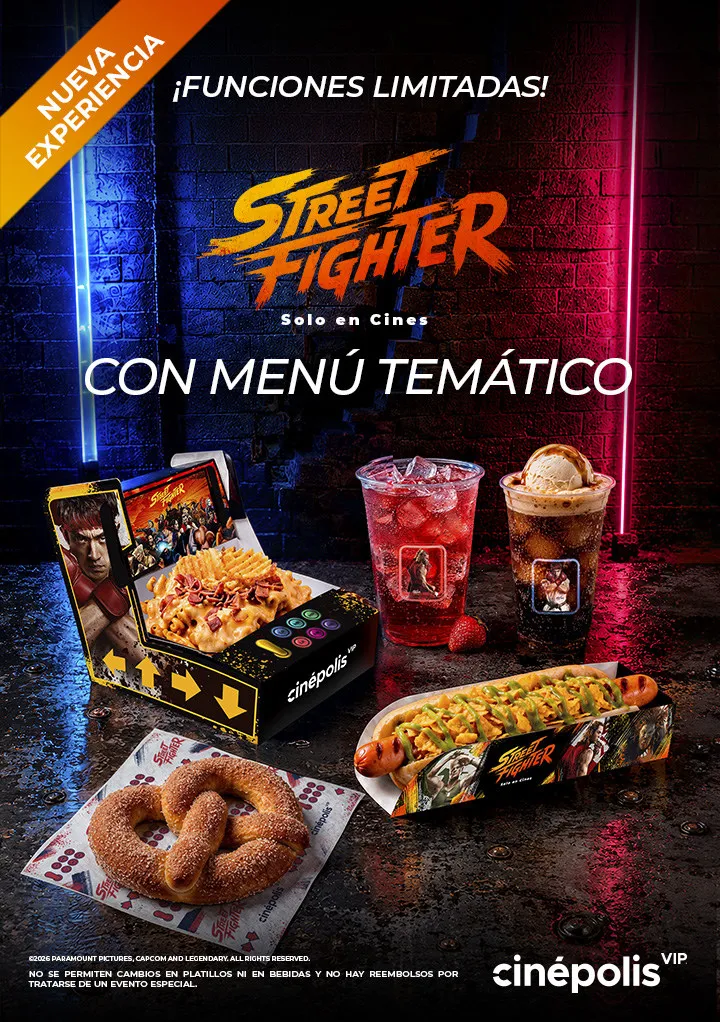 Street fighter menu