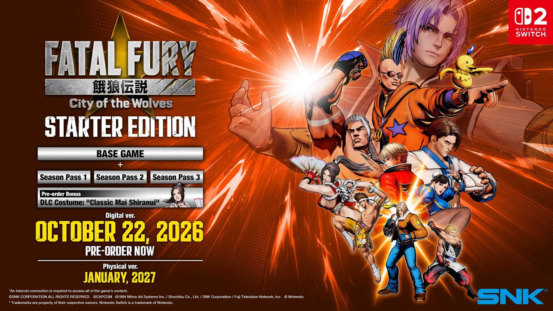 Fatal Fury City of the Wolves