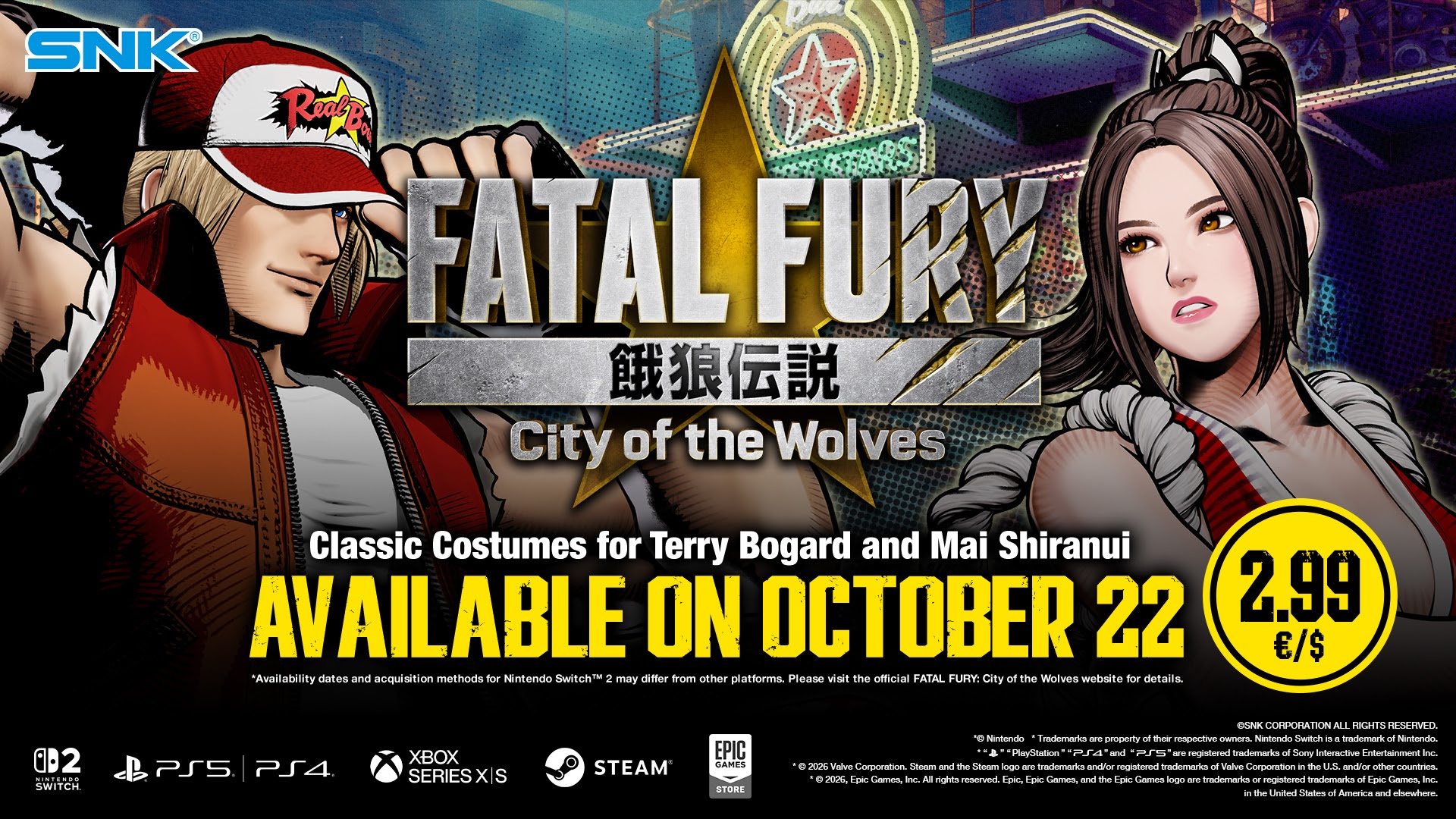 Fatal Fury: City of the Wolves