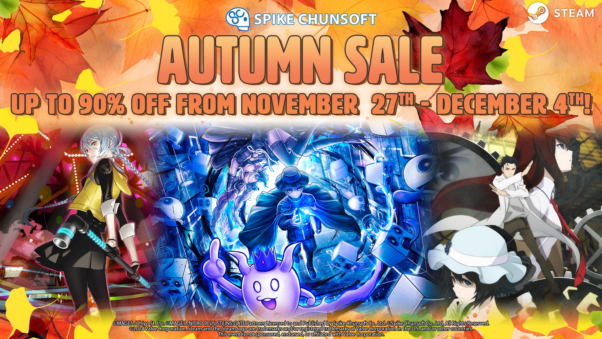 Spike Chunsoft Autumn Sale 2026
